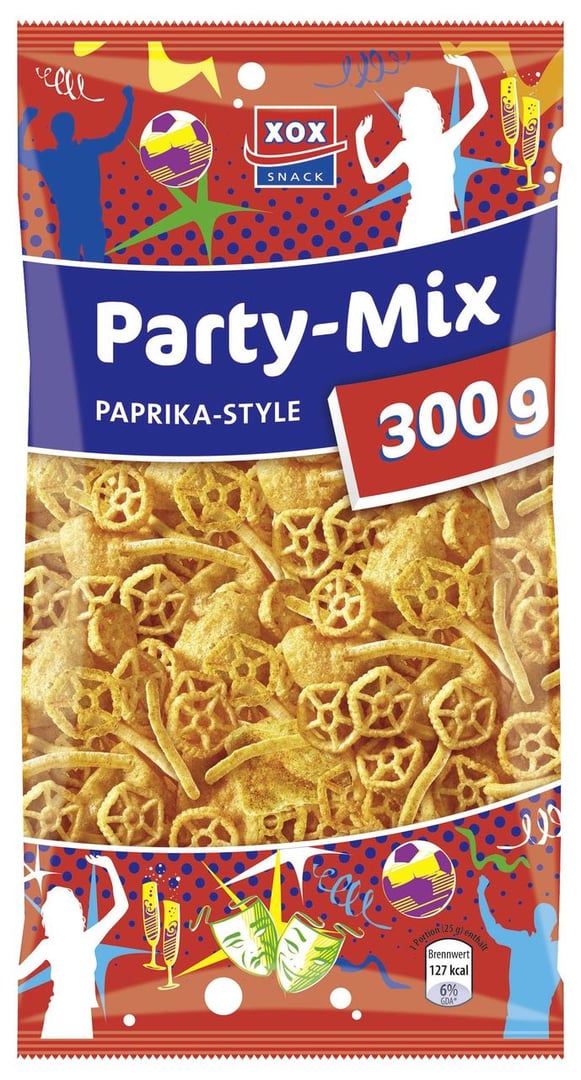 XOX - Knabberzeug Party Mix - 300 g Beutel