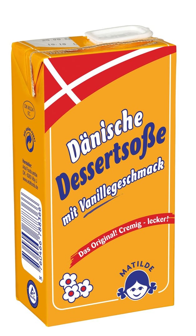 Matilde - Dessert-Soße Vanille - 500 ml Faltschachtel