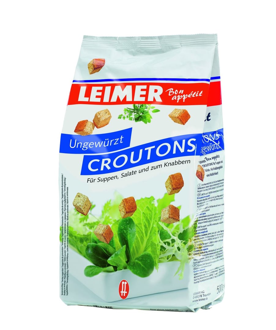 Leimer - Croutons ungewürzt 500 g Beutel