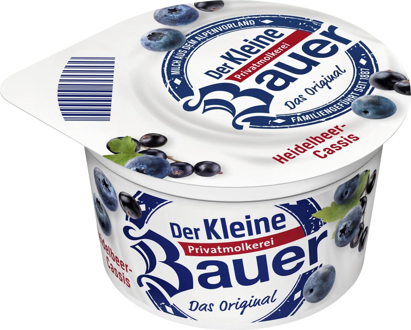 Bauer - Fruchtjoghurt 3,5 % Fett, Heidelbeer, gekühlt - 100 g Becher