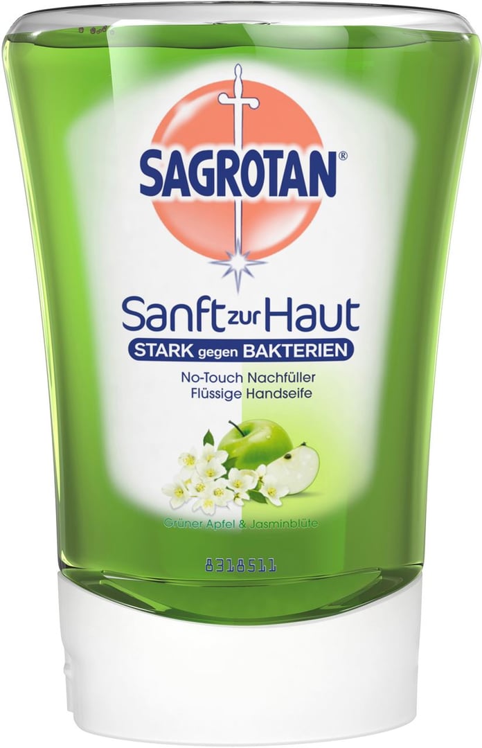 Sagrotan No-Touch Nachfüller Apfel-Jasmin - 250 ml Flasche