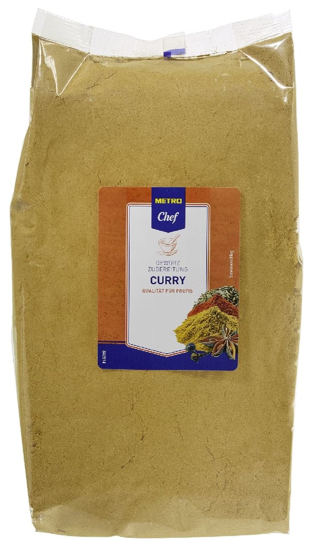 METRO Chef - Bag Curry Gewürzzubereitung - 1 x 1 kg Beutel