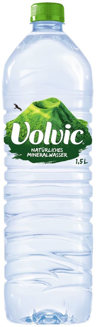 Volvic - Natürliches Mineralwasser Naturell 1,5 l Flasche