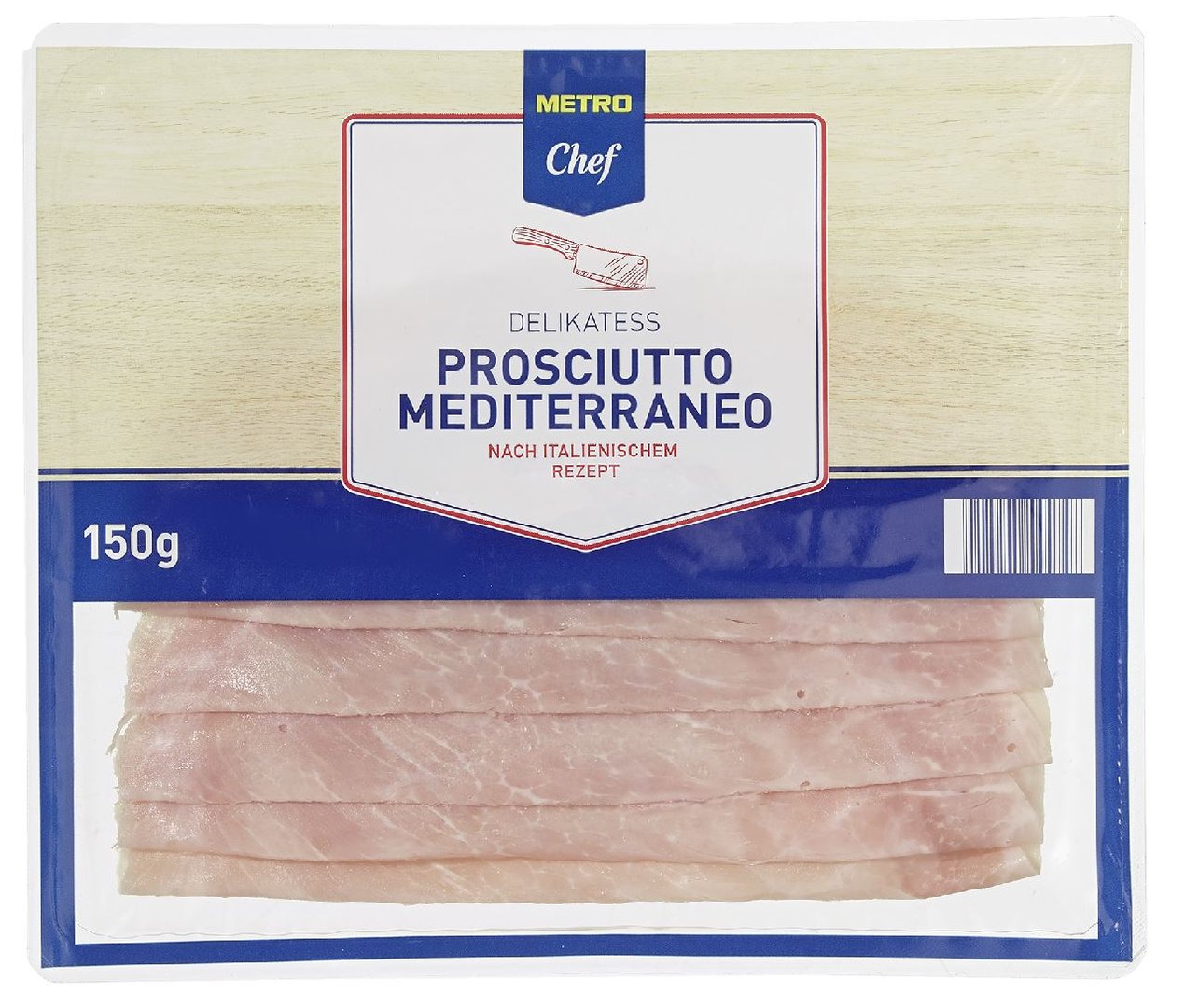 METRO Chef - Prosciutto Mediterraneo - 150 g Packung
