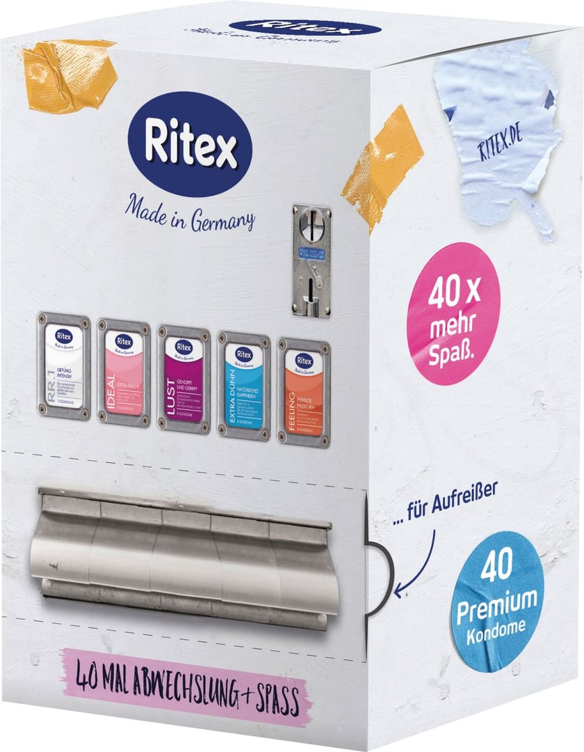 Ritex Kondome Automaten-Design 40 Stück