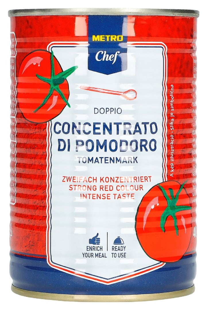 METRO Chef - Tomatenmark 2-fach konzentriert - 400 g Dose