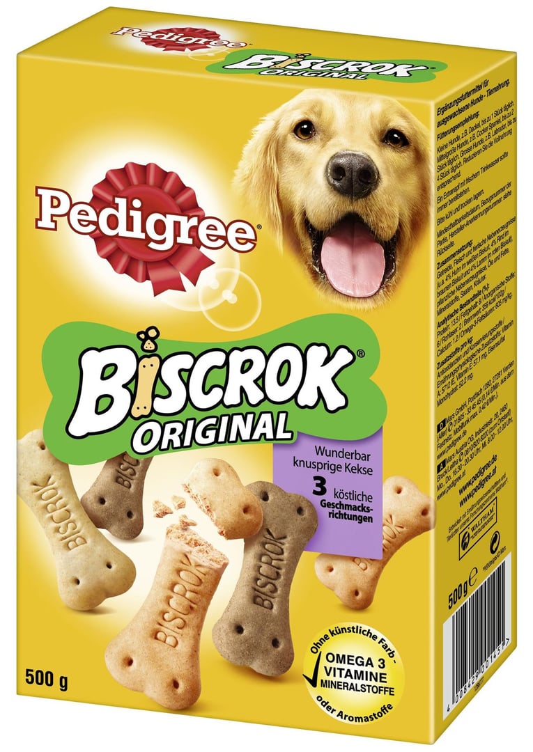Pedigree - Snack Multi Biscrok 500 g Paket