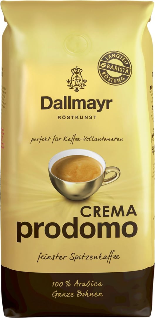Dallmayr Crema Prodomo ganze Bohnen - 1 x 1 kg Beutel