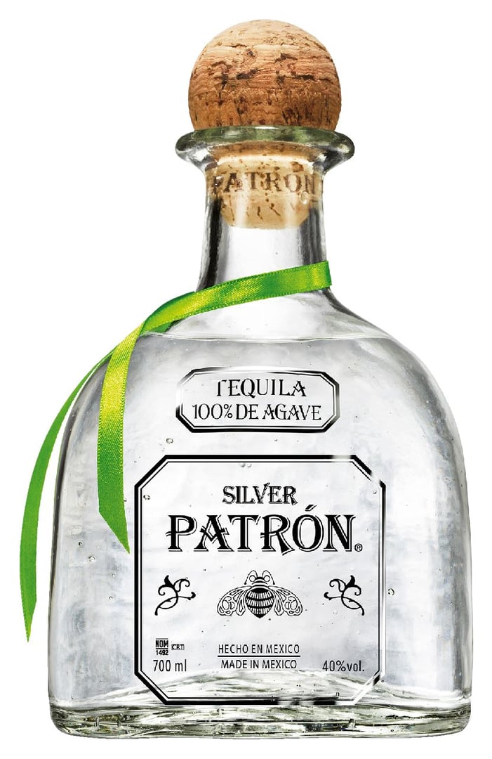 Patrón - Silver Tequila 40 % Vol. - 6 x 700 ml Karton