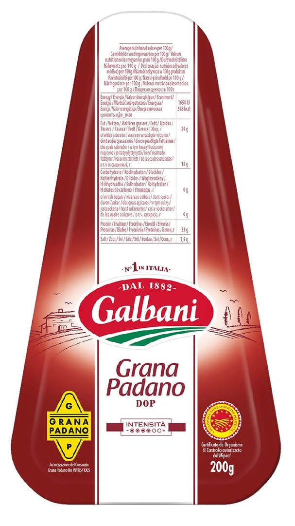 Galbani - Grana Padano Keil - 200 g Schale