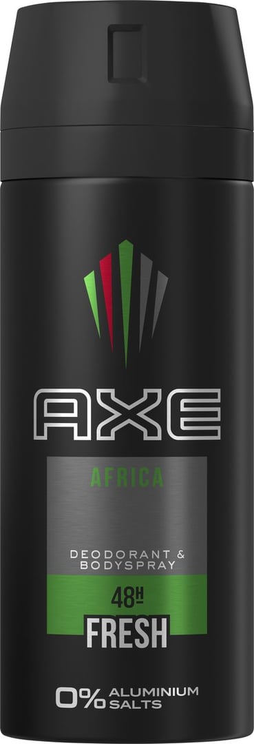 Axe Herren Deo Spray Africa 48h ohne Aluminium - 150 ml Dose