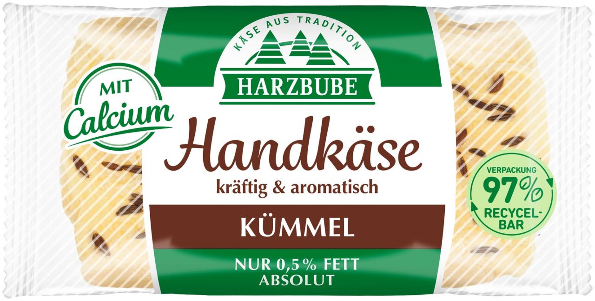 Harzbube - Handkäse mit Kümmel - 1 x 200 g Packung