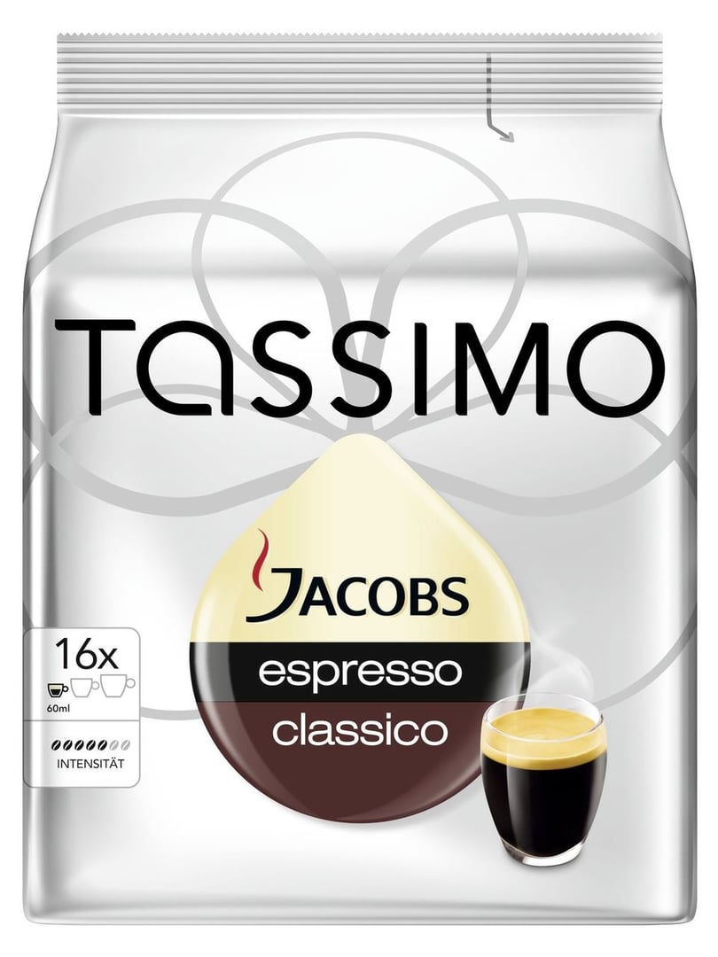 Tassimo - Jacobs T DISCs Espresso 16 Stück - 118 g Beutel