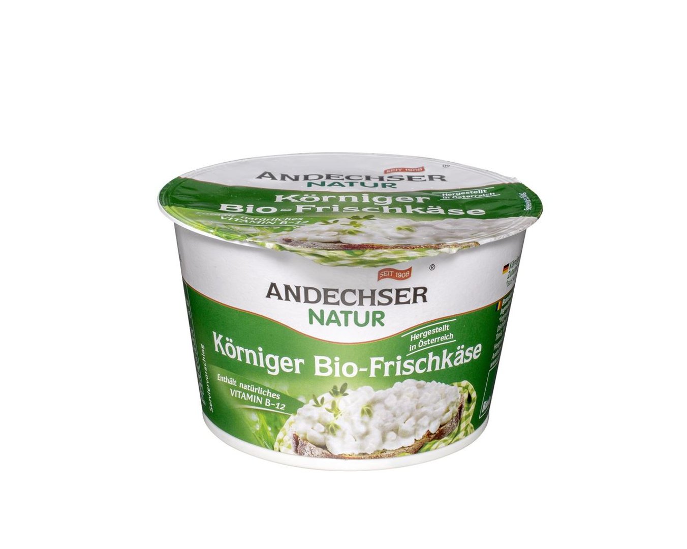 Andechser - Natur Bio Frischkäse körnig, 20 % Fett 200 g Becher