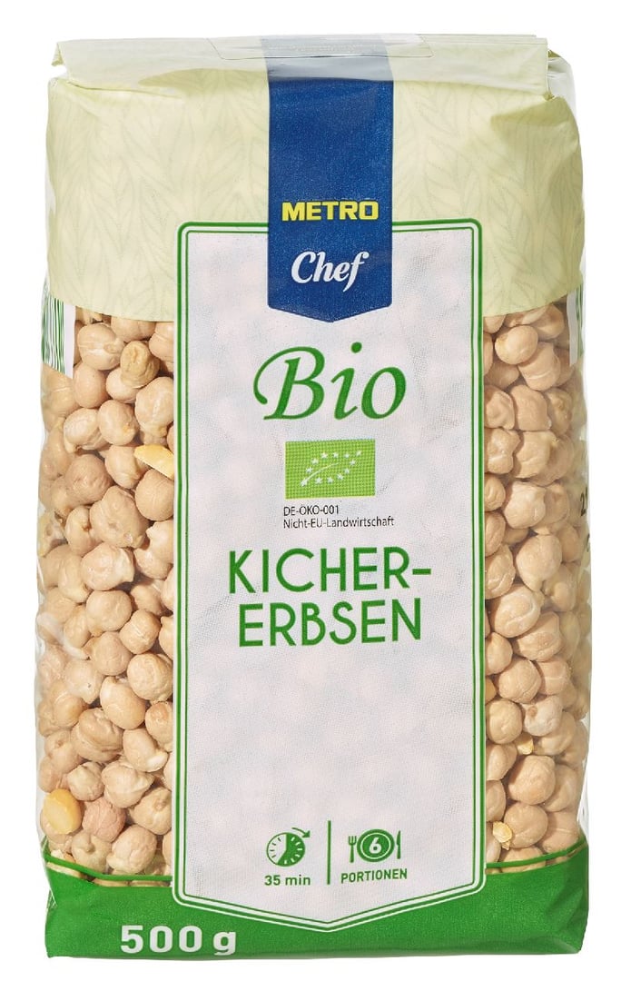 METRO Chef Bio - Kichererbsen - 500 g Beutel