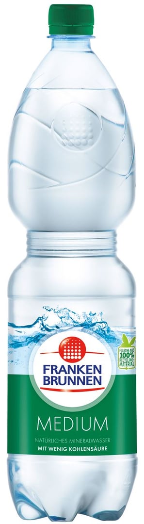 Frankenbrunnen - Mineralwasser Medium 1,5 l Flasche