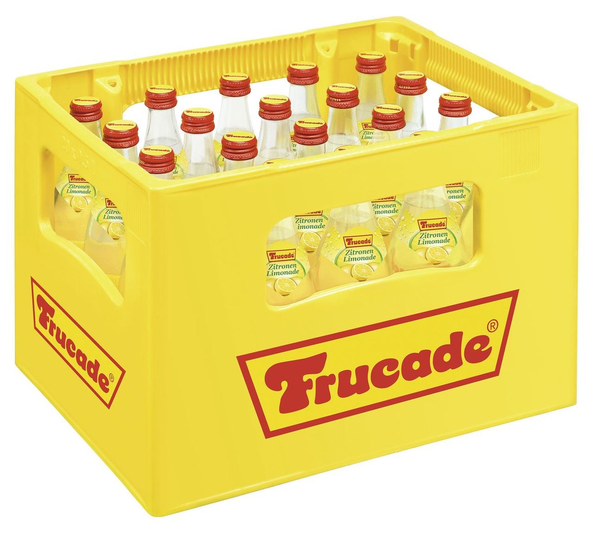 Frucade - Zitronenlimonade Glas - 20 x 0,50 l Flaschen