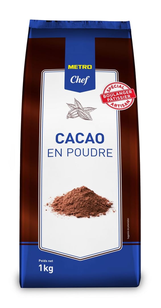 METRO Chef - Kakao Pulver - 1 kg Packung