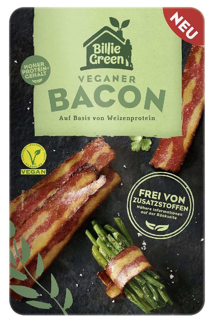 Billie Green - Veganer Bacon gekühlt - 90 g Schale