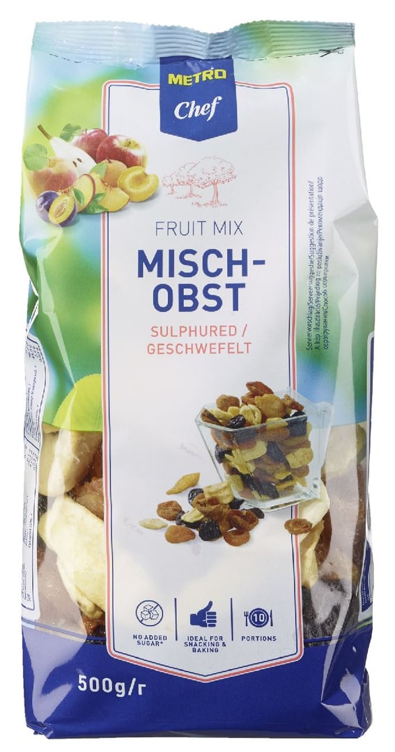 METRO Chef - Mischobst - 10 x 500 g Kiste