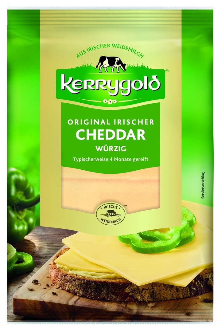 Kerrygold - Original Irischer Cheddar MILD-WÜR. 4M. - 150 g Packung