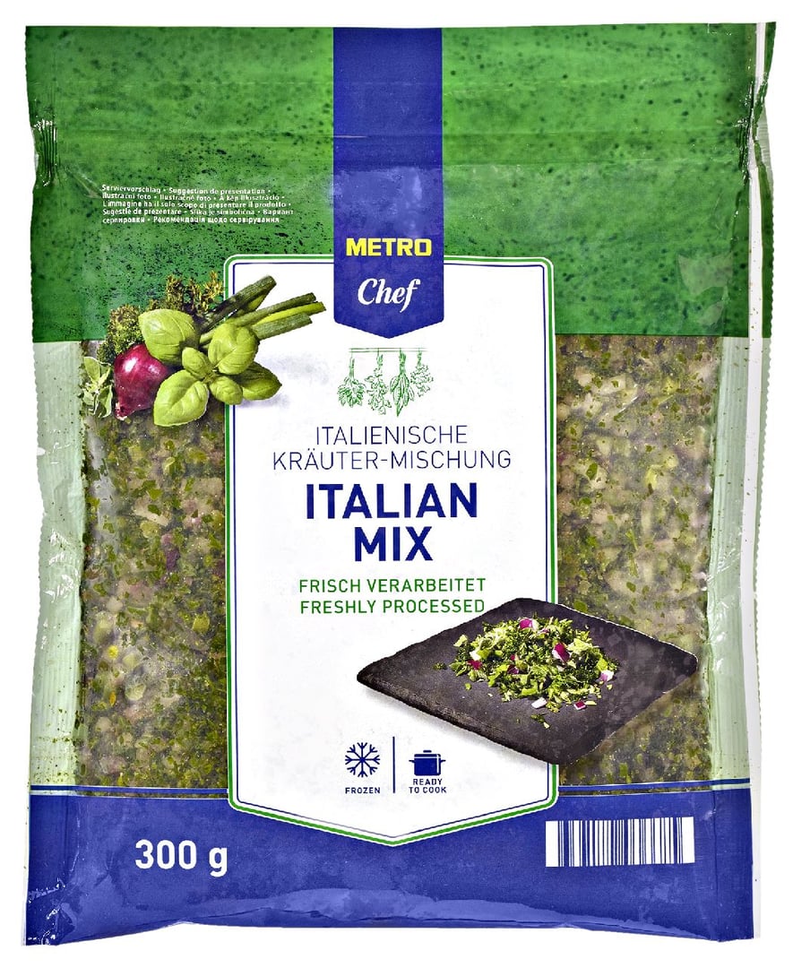 METRO Chef - Italian Mix tiefgefroren - 300 g Beutel