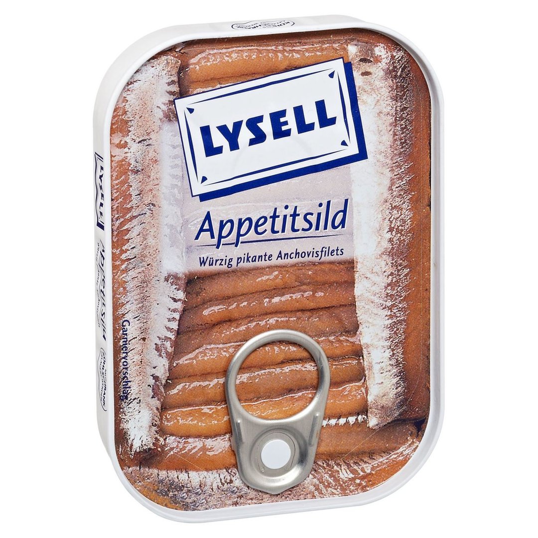 Lysell - Appetitsild Würzig pikante Anchovisfilets 90 g