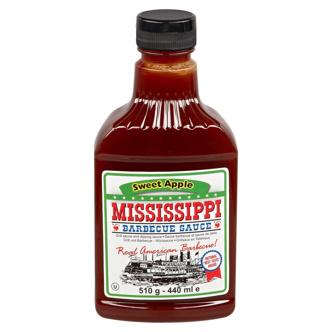 Mississippi - Barbecue Sauce Sweet 'n Apple 510 g