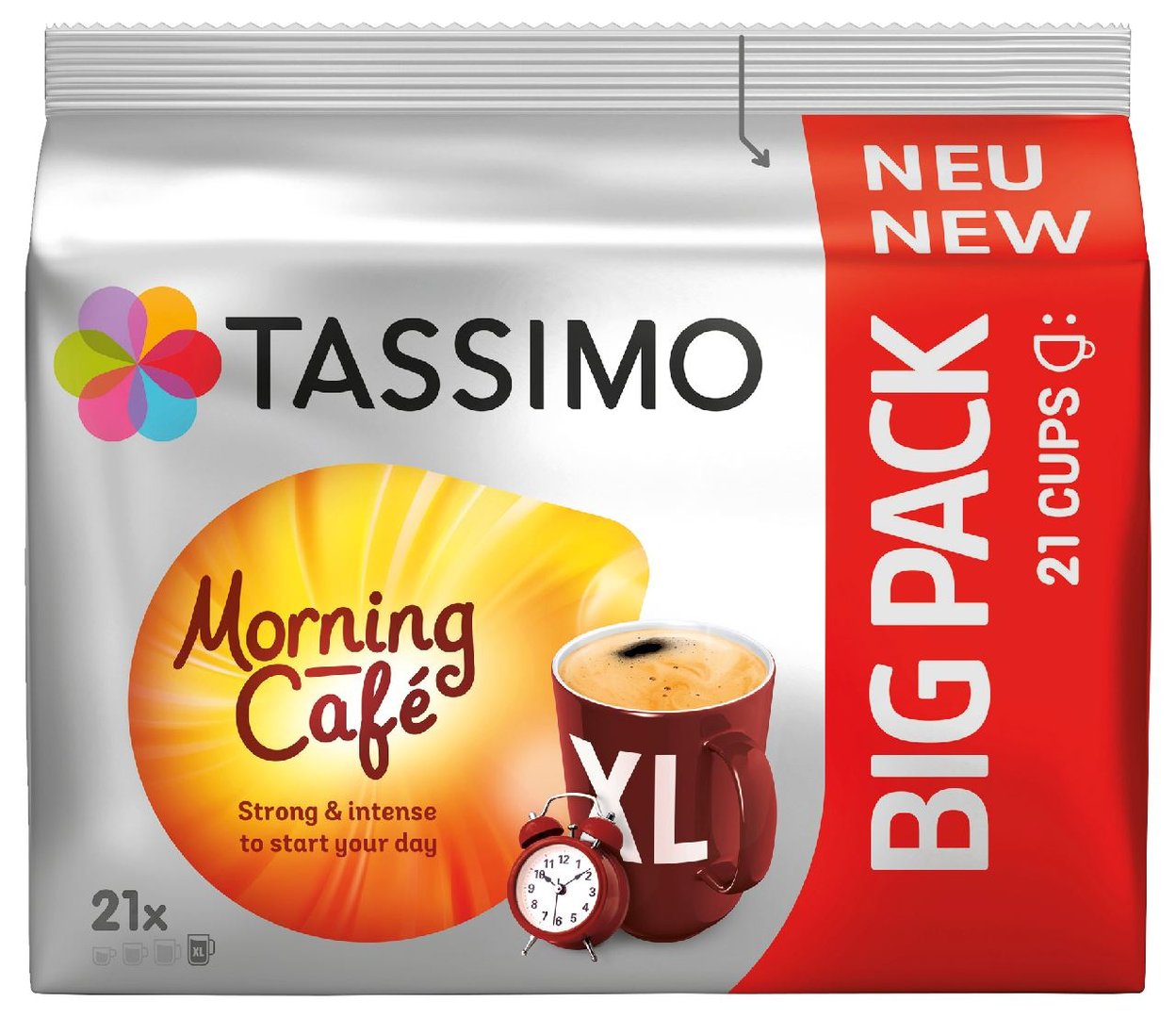 Tassimo - Kapseln 16 Stk. Morning Cafe - 164 g Beutel