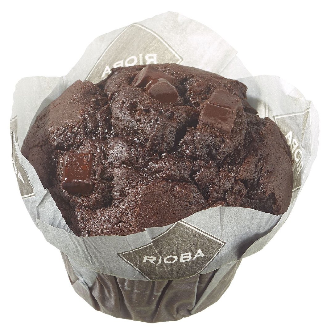 RIOBA - Double Chocolate Muffins - 2 Stück à 100 g Packung
