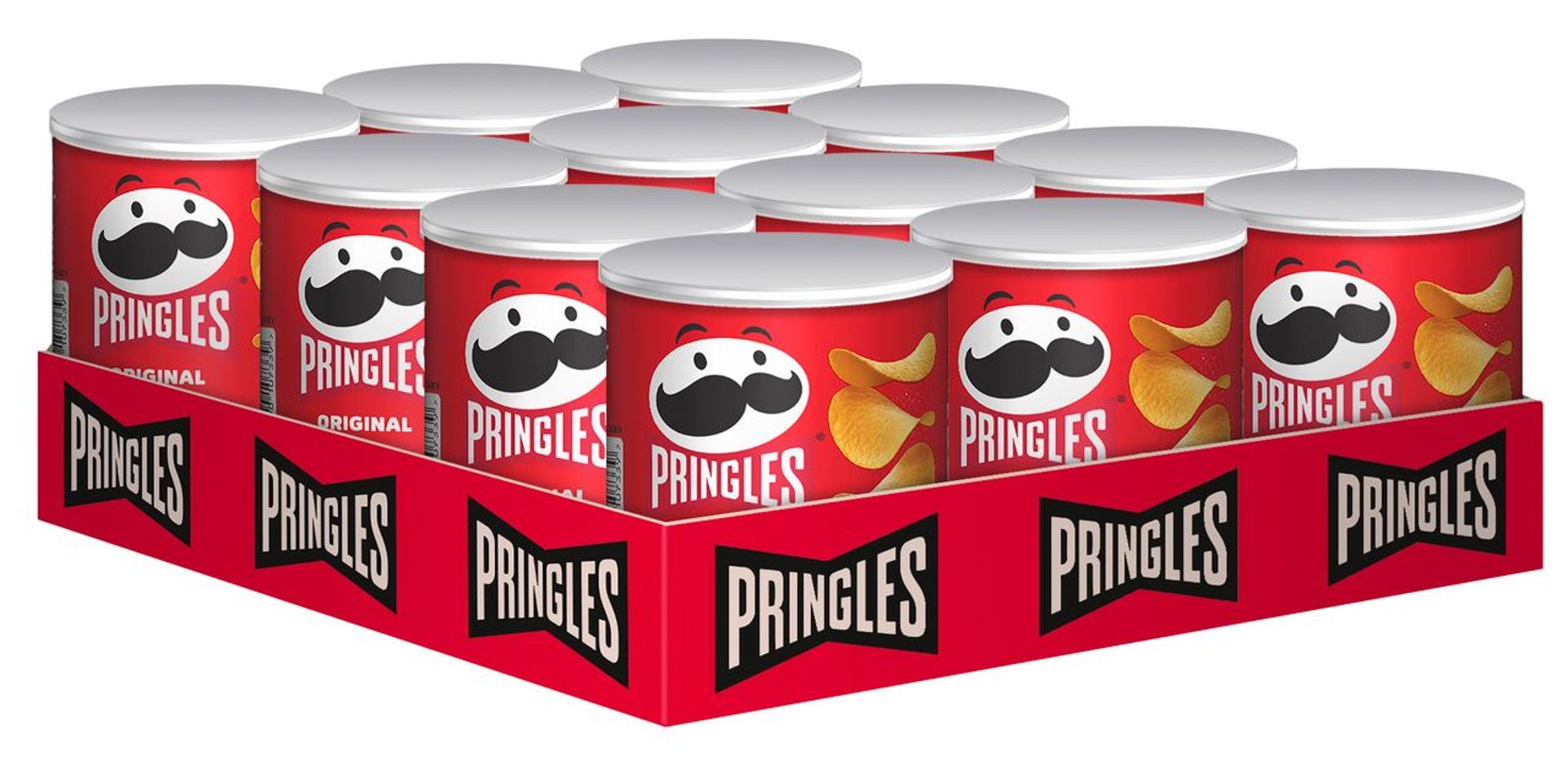 Pringles - Original 12 x 40 g Dosen