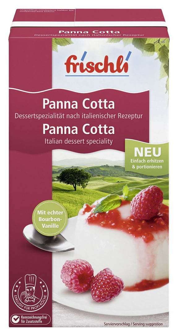 Frischli - Panna Cotta 6,1 % Fett 6 x 1 kg Packungen