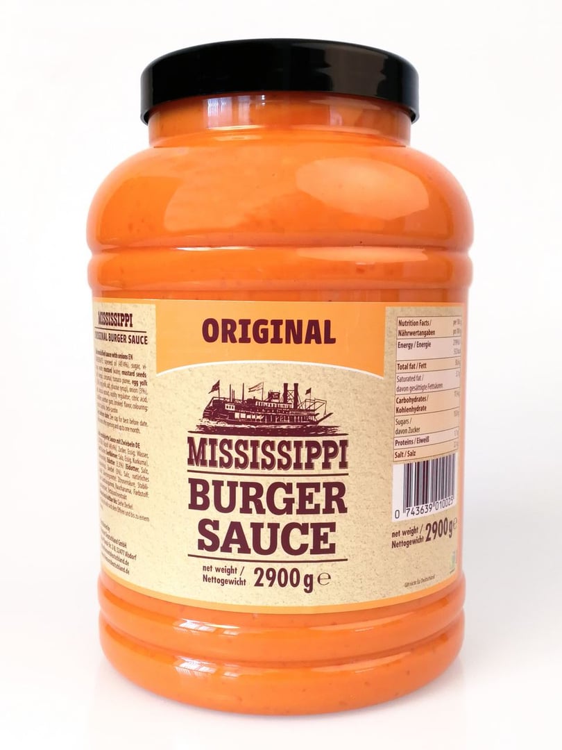 Mississippi - Original Burger Sauce - 1 x 2,9 kg Flasche