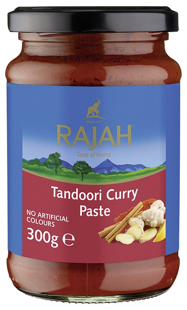 Rajah - Ashoka Currypaste Tandoori 6 x 300 g Gläser