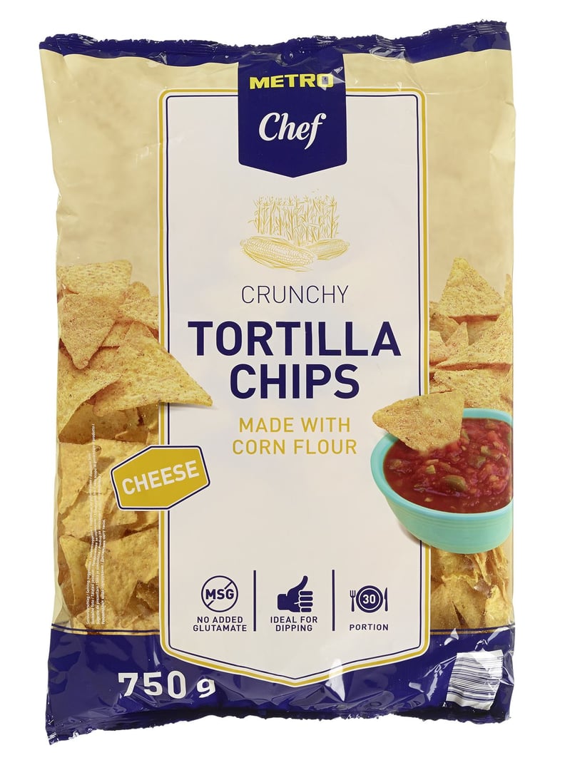 METRO Chef - Tortilla Chips Cheese - 750 g Beutel