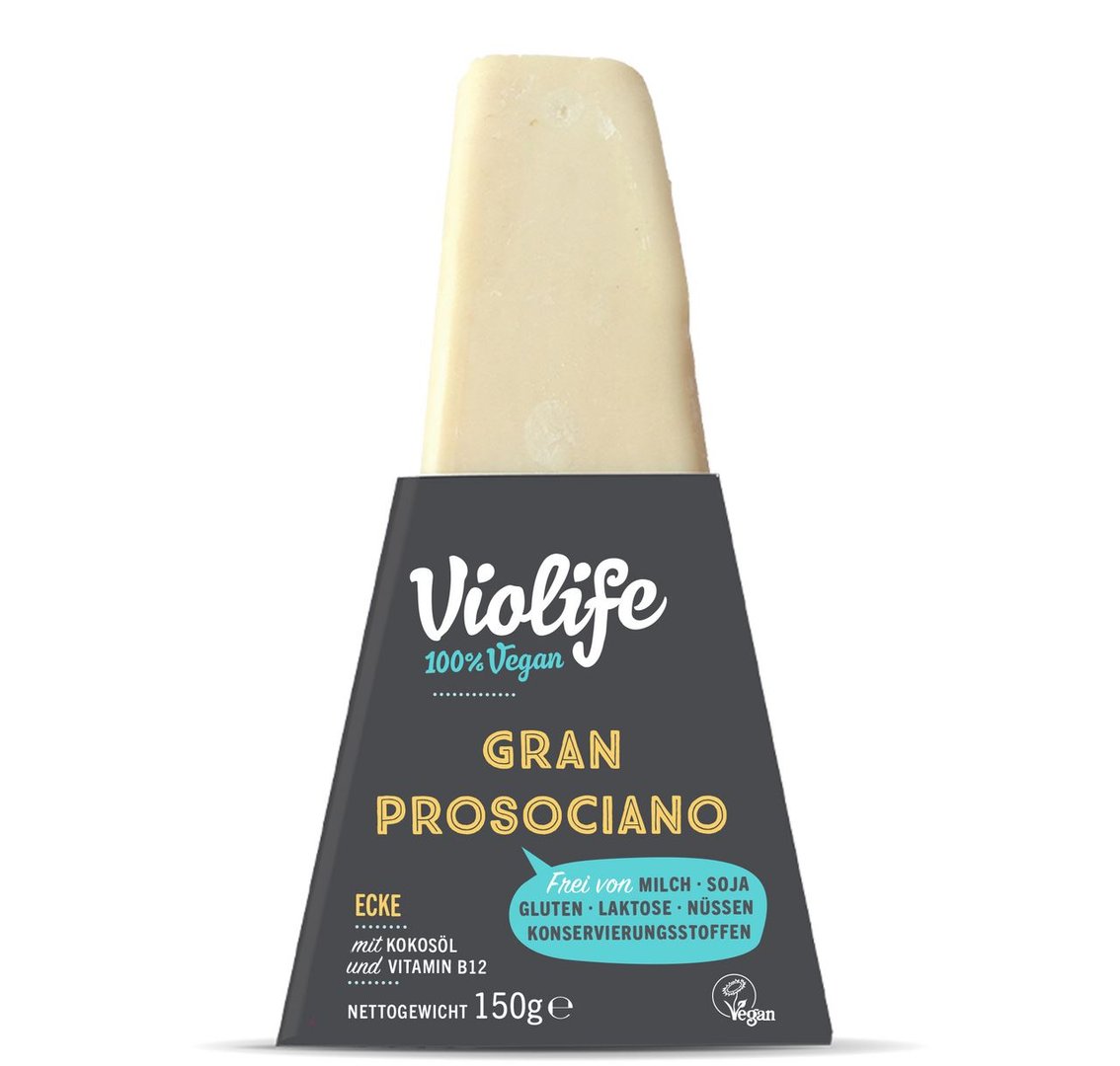 Violife - Gran Prosociano, gekühlt - 150 g Schrumpfpackung