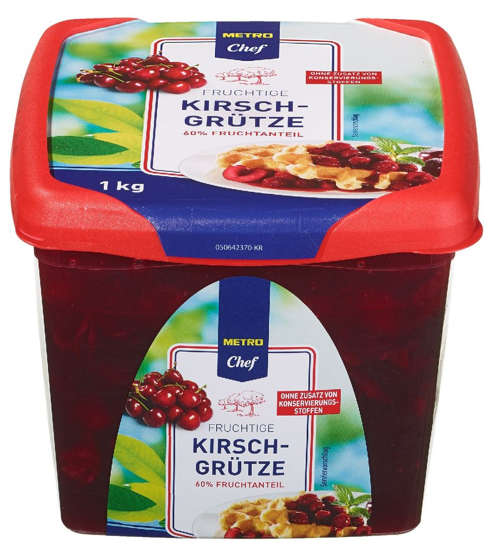 METRO Chef - Grütze Kirsch - 1 kg Becher