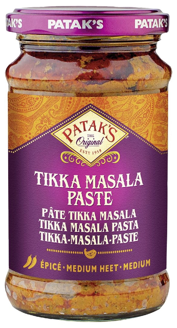 Patak's Tikka Masala Paste - 1 x 283 g Glas