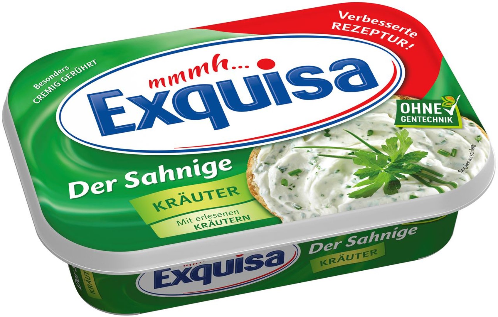Exquisa - Frischkäsezubereitung Kräuter 70 % Fett 200 g Packung