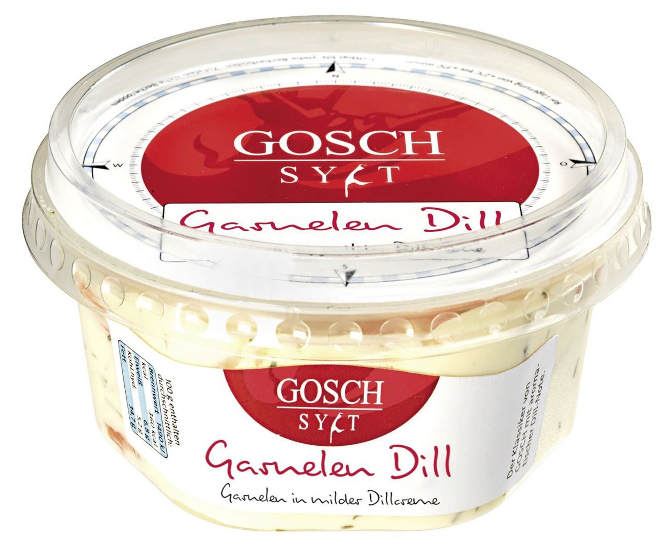 Gosch - Garnelensalat Dill gekühlt - 125 g Becher