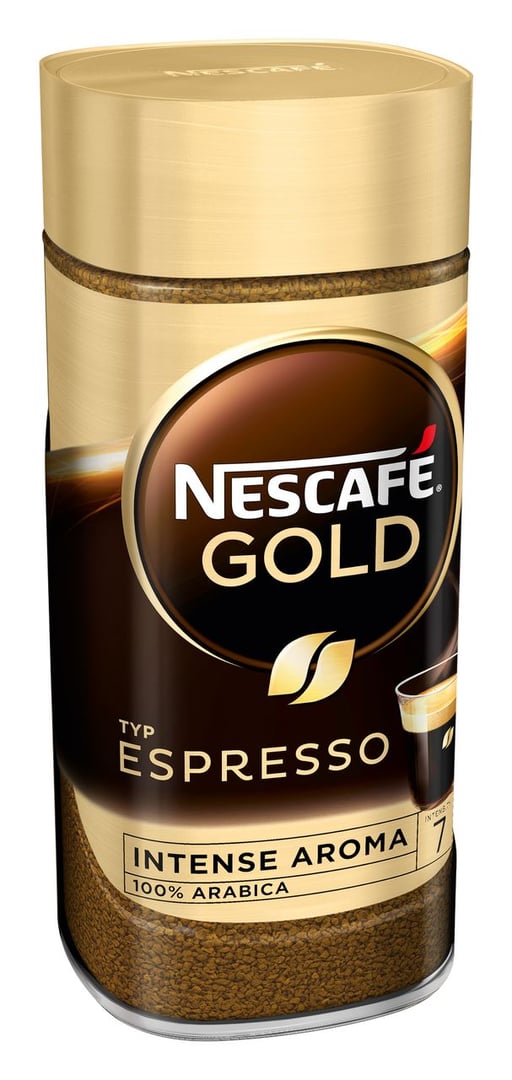 NESCAFÉ - Löslicher Bohnenkaffee Espresso - 1 x 100 g Tiegel