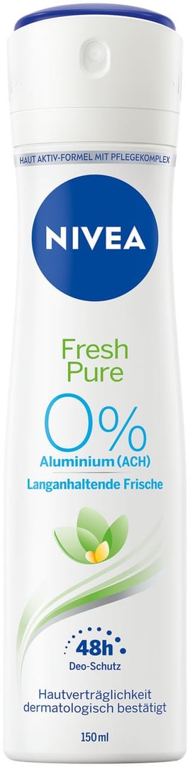Nivea Deo Spray Fresh Pure - 150 ml Dose