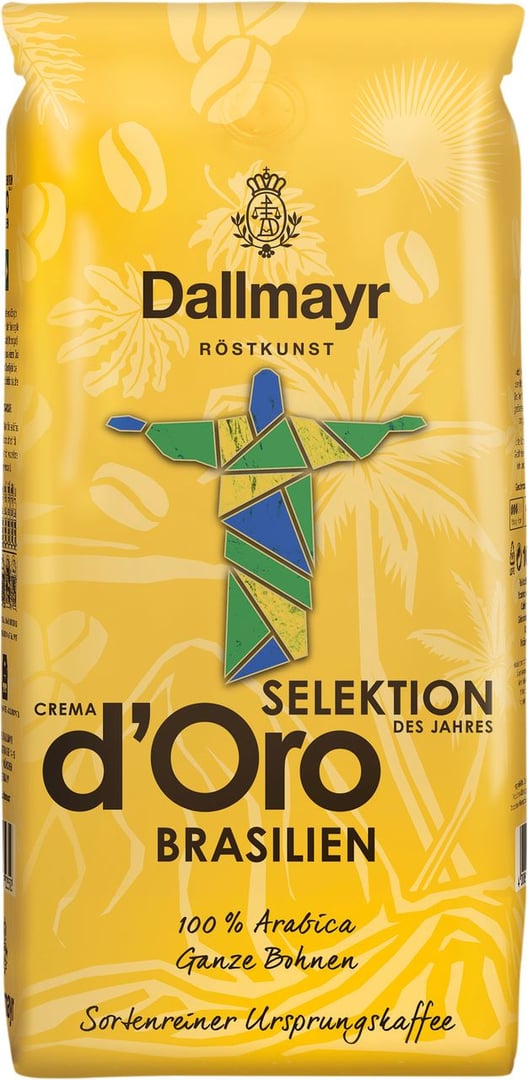 Dallmayr - Crema d'Oro Selektion des Jahres ganze Bohnen - 1 x 1 kg Packung