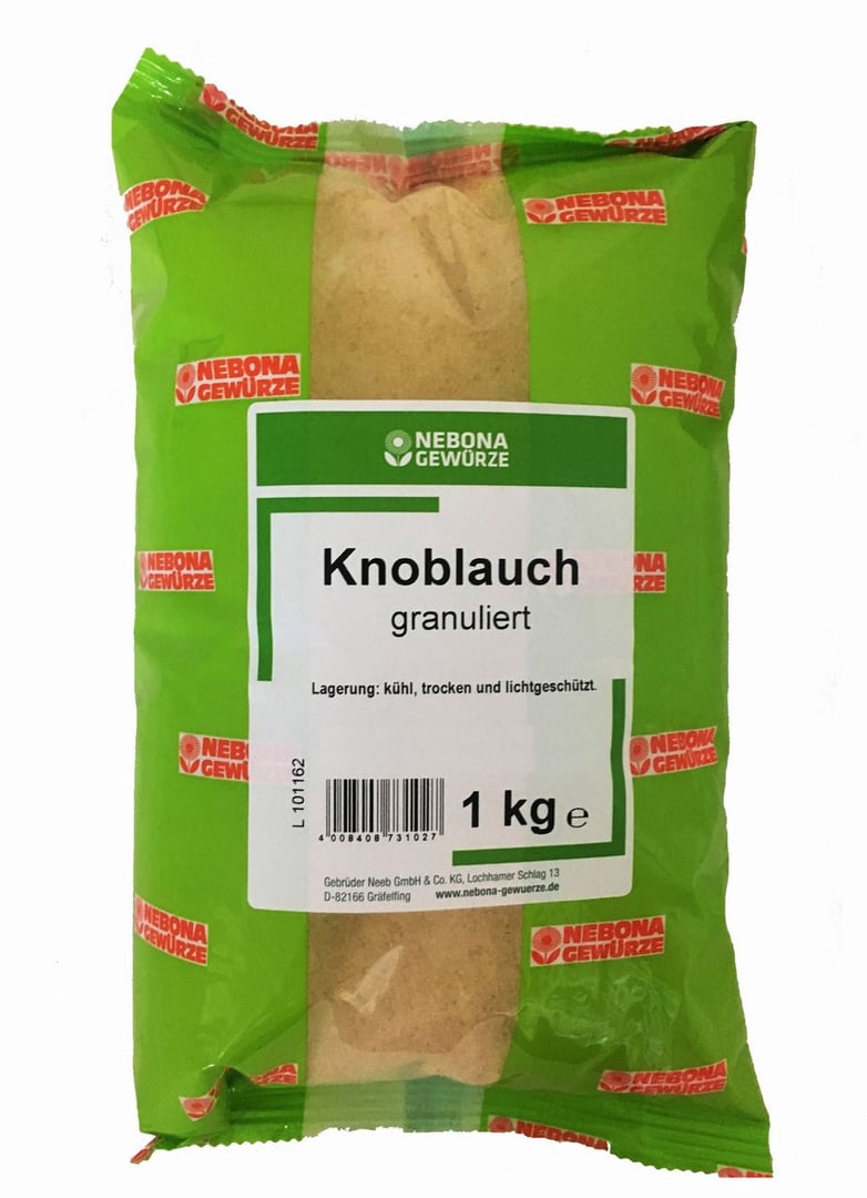 Nebona - Knoblauch granuliert - 1,00 kg Beutel