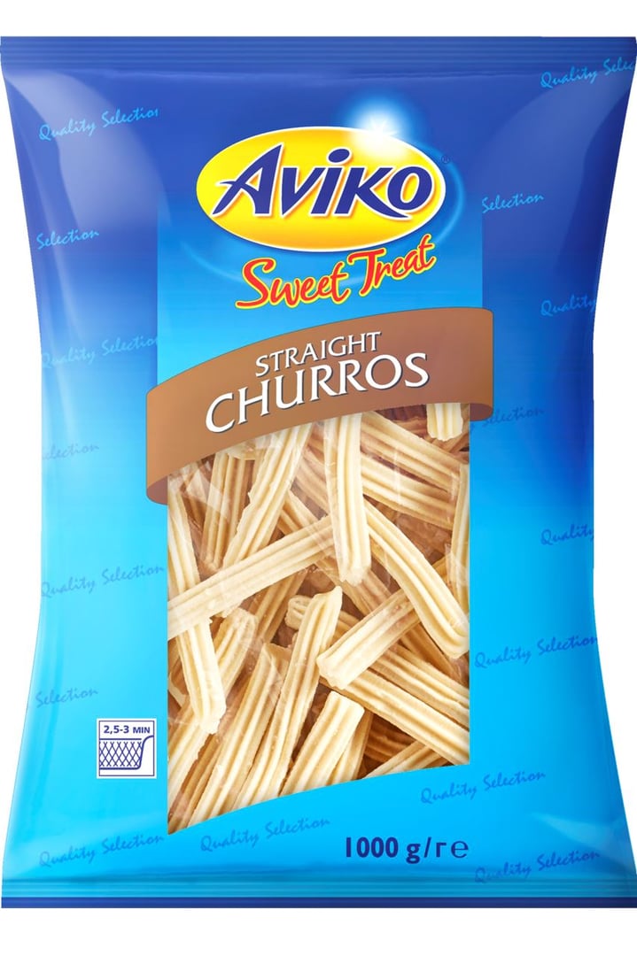 Aviko - Straigth Churros, tiefgefroren - 6 x 1 kg Schachtel