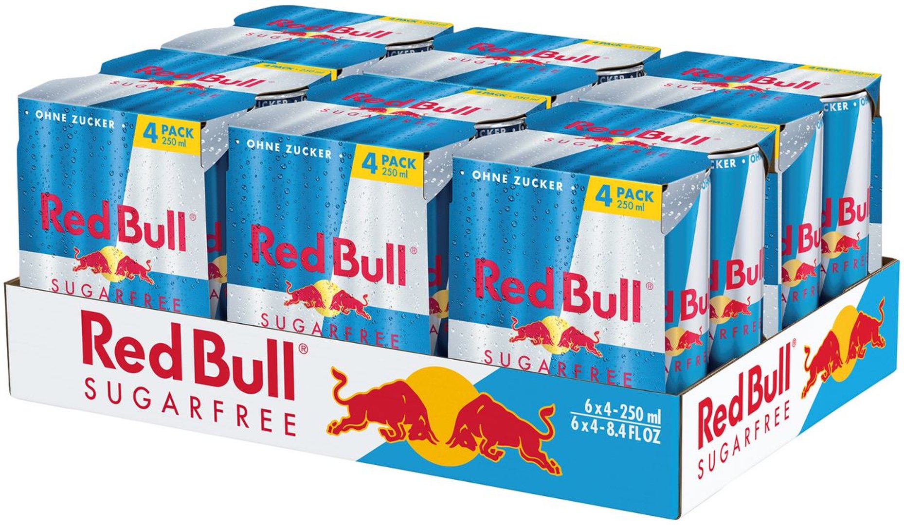 Red Bull - Sugarfree 24 x 0,25 l Dosen