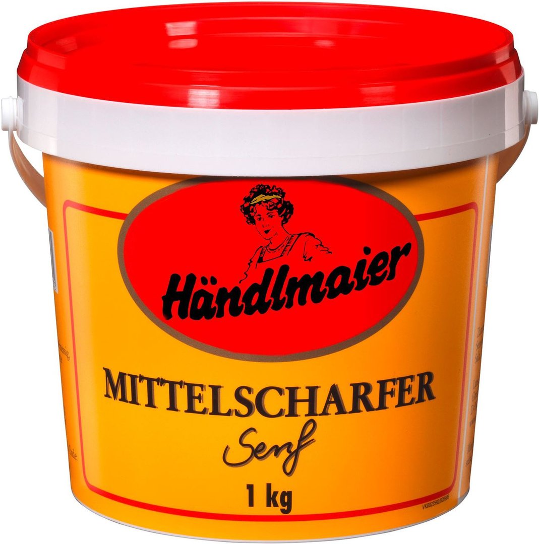 Händlmaier - Senf mittelscharf 1 kg Eimer