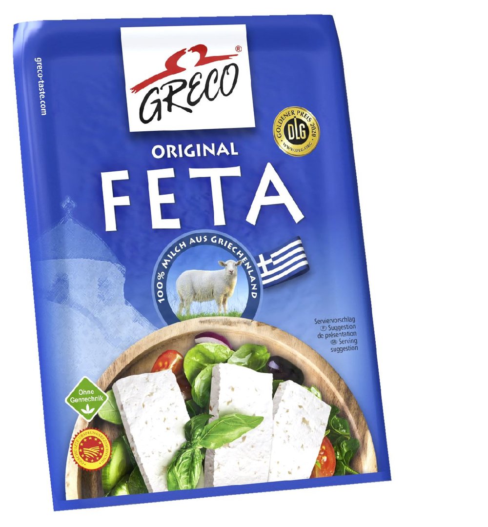 Greco - Feta g.U., mind. 48 % Fett i Tr. - 150 g Packung