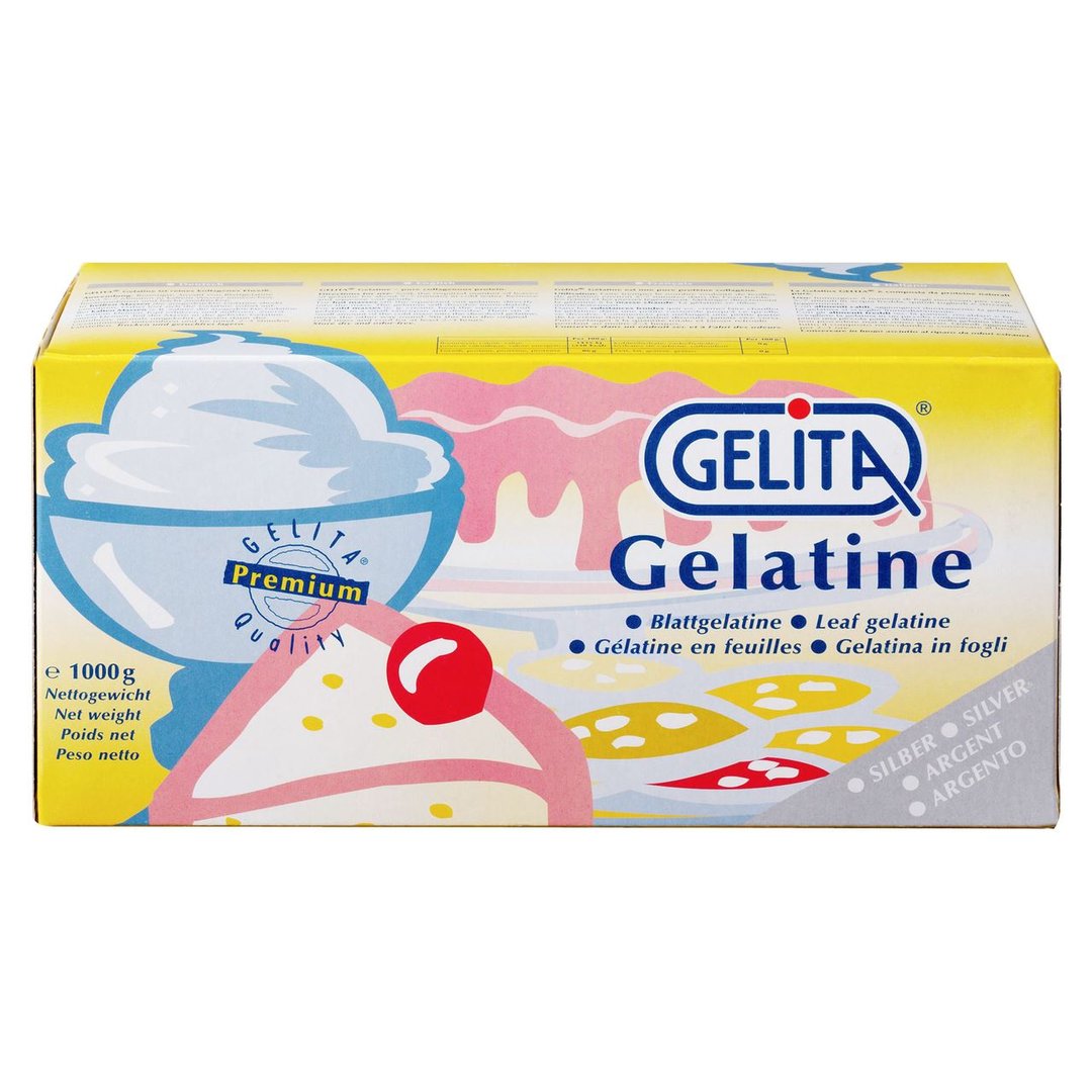 Gelita - Blattgelatine - 1,00 kg Packung