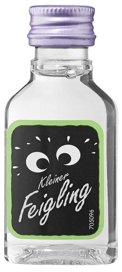 Kleiner Feigling - Feige & Wodka Likör 20 % Vol. 30 Stück à 0,02 l 0,6 l Schachtel